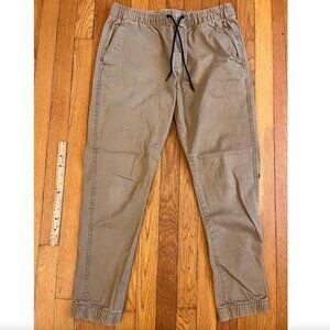 Old Navy Men's Khaki Joggers, Medium